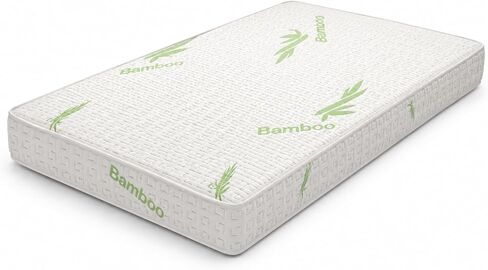 Ababy Bassinet & Cradle Mattress – Water-Resistant Bamboo Cover, Firm Polyurethane Foam Core, Structured Corners & Reinforced Edges – Breathable Infant Toddler Mattress, Replacement Pad (36x18x2) in Kuwait