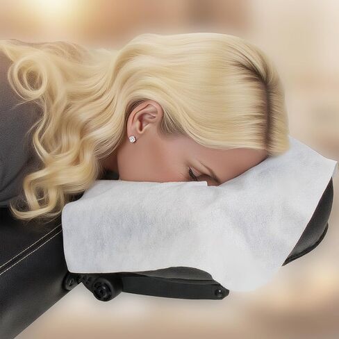 500 Piece Disposable Face Cradle Covers Luxurious Ultra Soft face cradle covers for massage table - Massage Tables & Massage Chairs in Kuwait