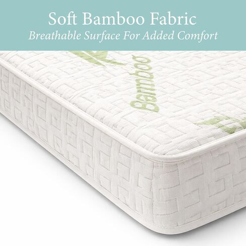 Ababy Custom Size Baby Bassinet & Cradle Mattress Pad – Firm Foam, Bamboo Cover, Water-Resistant in Kuwait