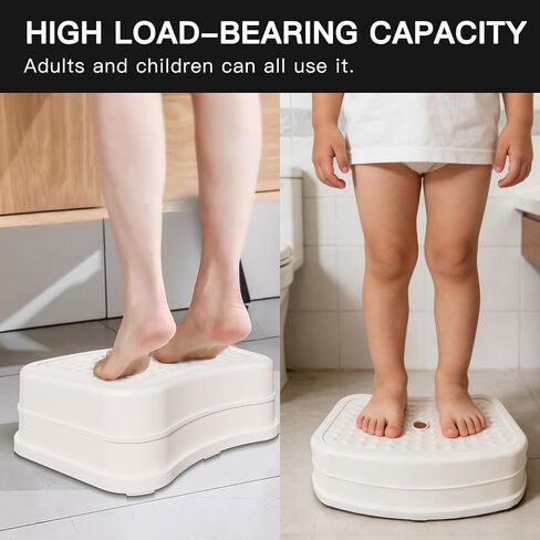 Non-Slip Kids Step Stool–Sturdy Safe Toddler Step Stool for Bathroom Sink,SIVOSUI Potty Training, Kitchen & Bedroom,with Soft Anti-Slip in Kuwait