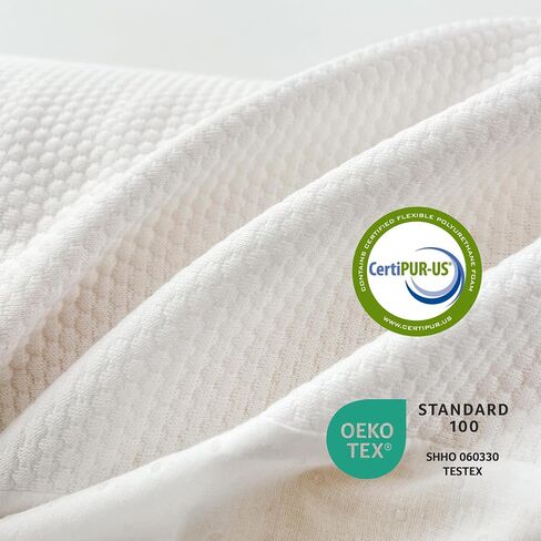 2 Pack Bed Bumpers, Foam Bed Rail Bumpers with Washable Cover | Bed Guard Rails for Twin, Full, Queen, King Bed, Non-Slip Bottom in Kuwait
