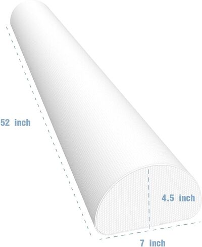 2 Pack Bed Bumpers, Foam Bed Rail Bumpers with Washable Cover | Bed Guard Rails for Twin, Full, Queen, King Bed, Non-Slip Bottom in Kuwait