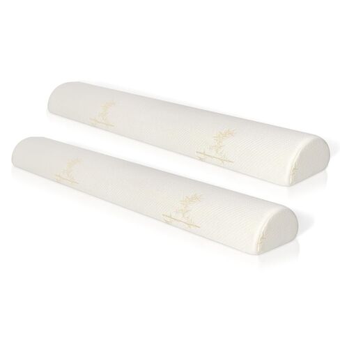 Milliard Toddler Bed Bumper (2 Pack), Bed Foam Rail for Toddlers, Kids Safety Bed Guard for Twin, Full, Queen, King Beds, Non Slip Bottom and Water Resistant Cover in Kuwait