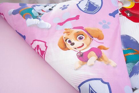 Paw Patrol Bed Linen, Cotton, Pink, 200 x 135 x 0.2 cm in Kuwait