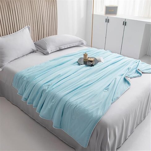 Air Condition Comforter Lightweight Quilt with Side Cold & Cooling Fabric Blankets Smooth in Kuwait