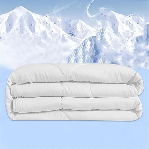 Duvet Insert Soft Microfiber Comforter Thin Quilt Lightweight Blanket Machine Washable in Kuwait