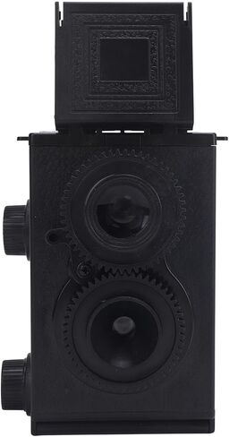 TLR Film Camera DIY Retro Twin Lens Vintage 35mm Film Camera with Waist Level Viewfinder for 135 Black and White Photography in Kuwait