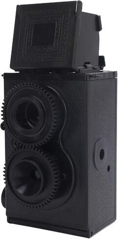 TLR Film Camera DIY Retro Twin Lens Vintage 35mm Film Camera with Waist Level Viewfinder for 135 Black and White Photography in Kuwait