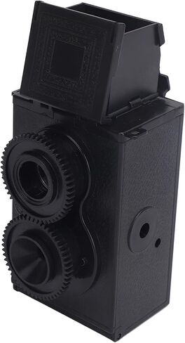 TLR Film Camera DIY Retro Twin Lens Vintage 35mm Film Camera with Waist Level Viewfinder for 135 Black and White Photography in Kuwait