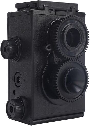 TLR Film Camera DIY Retro Twin Lens Vintage 35mm Film Camera with Waist Level Viewfinder for 135 Black and White Photography in Kuwait