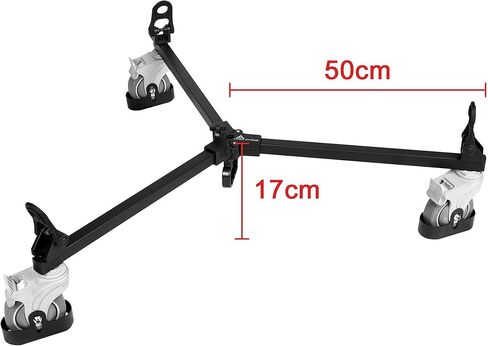 E-Image EI-7004B Universal Middleweight Tripod Dolly with Cable Guards in Kuwait