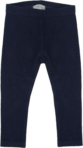 Lil Legs Boys Girls Unisex Ribbed Leggings - Navy, 24 Months in Kuwait