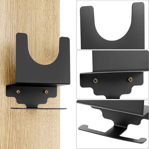 QWORK Angle Grinder Wall Mount Rack, 2 Pack Grinder and Impact Wrench Holder Bracket, Metal Storage Organizer for 5 Inch Angle Grinders, Cutters, Polishers, Garage Workshop Tools in Kuwait