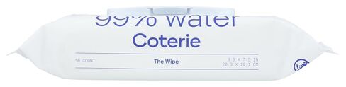 Coterie, Water Baby Wipes, 56 Count in Kuwait