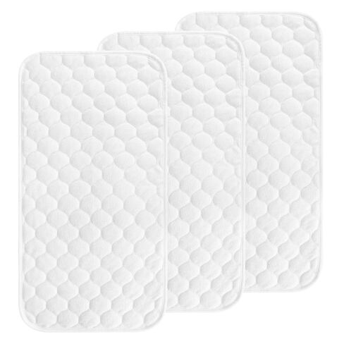 Accmor 3 Pack Waterproof Changing Pad Liners, Diaper Changing Pad Covers, Grey in Kuwait