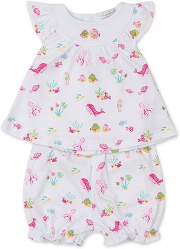 kissy kissy Baby Girls Infant Deep Sea Divers Print Sunsuit in Kuwait