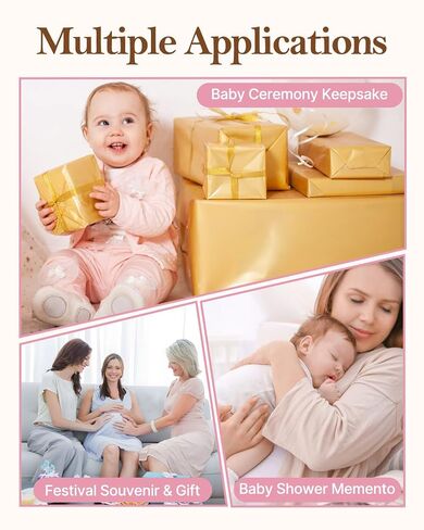 Baptism Gifts for Girls, My First Rosary and Keepsake Box, Catholic Pink Rosary Baptism Gifts, First Communion & Baby Dedication Gifts for Newborn Baby Girls in Kuwait