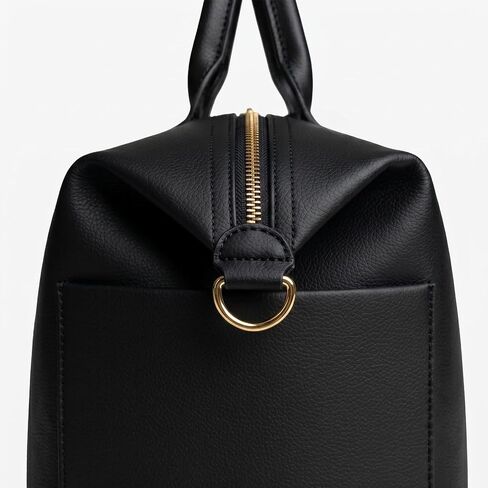 MINKARS Modern Diaper Bag - Convertible Tote to Backpack - Microfiber Vegan Leather Hospital Bag for Parents in Kuwait