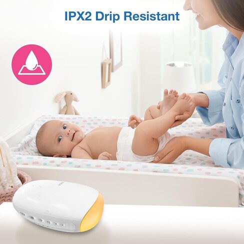 VTech Baby Stroller Rocker & Sleep Soother, Portable, Hands-Free & Rechargeable, 3-Level Rocking, Amber Night Light, IPX2, Auto-Off Timer, Universal for Strollers, Prams, Car Seats & Cribs, V-Hush VR1 in Kuwait