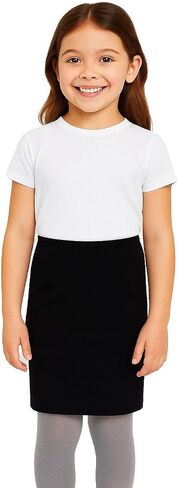 A2Z 4 Kids Girls Plain Pencil Skirt Trendy Soft Feel Comfortable Summer Fashion Outfit Clothing Sets Age 5-13 Years in Kuwait