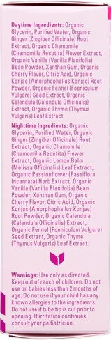 Hyland's Baby Daytime and Nighttime Soothing Tablets and Gel and Drops with Chamomilla, Natural Relief of Oral Discomfort, Irritability, and Swelling, 125 Count in Kuwait