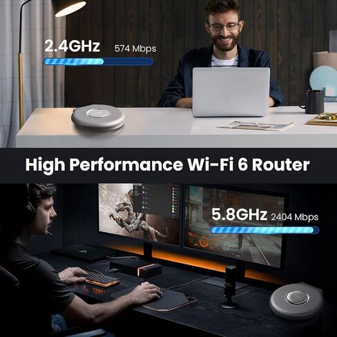 Tongyu WiFi 6 Router ZETTABEAM AX3000 Gigabit Dual Band Wireless Router Featuring MU-MIMO, OFDMA, Easy Mesh, and VPN – Ideal for Gaming, Streaming, and Business in Kuwait