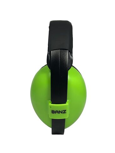 BANZ Baby Earmuffs Infant Hearing Protection Ages 0-2 Years The Best Earmuffs for Babies & Toddlers Industry Leading Noise Reduction Rating Block Noise,Lime,Medium INCLUDES CASE in Kuwait