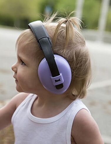 BANZ BabyBanz Earmuffs Infant Hearing Protection–Ages 0-2+ Years–The Best Earmuffs for Babies & Toddlers–Industry Leading Noise Reduction Rating–Soft & Comfortable–Baby Ear Protection INCLUDES CASE in Kuwait