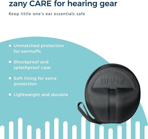 BANZ Bubzee Baby Headphones for Noise Protection - Baby Ear Muffs, Newborn Infant & Toddler, 0 to 36 Months, Adjustable INCLUDES CASE in Kuwait