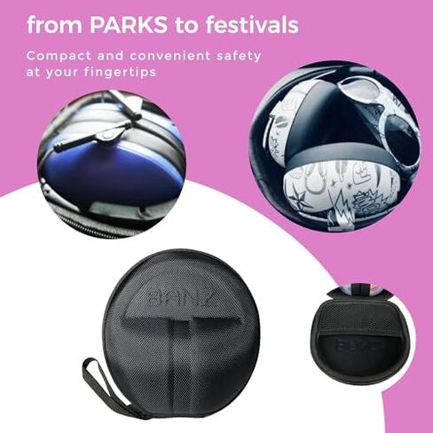 BANZ Bubzee Baby Headphones for Noise Protection - Baby Ear Muffs, Newborn Infant & Toddler, 0 to 36 Months, Adjustable INCLUDES CASE in Kuwait