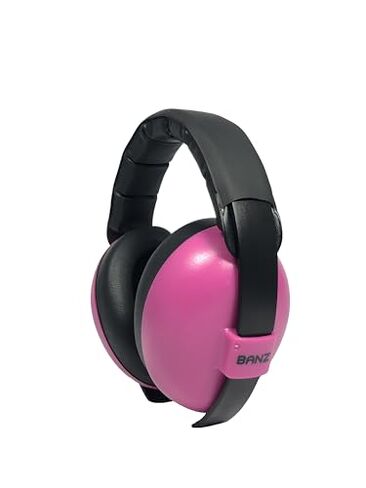 BANZ Baby Earmuffs Infant Hearing Protection – Ages 0-2 Years – The Best Earmuffs for Babies & Toddlers – Industry Leading Noise Reduction Rating – Block Noise INCLUDES CASE in Kuwait