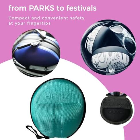 BANZ Bubzee Baby Headphones for Noise Protection - Baby Ear Muffs, Newborn Infant & Toddler, 0 to 36 Months, Adjustable INCLUDES CASE in Kuwait
