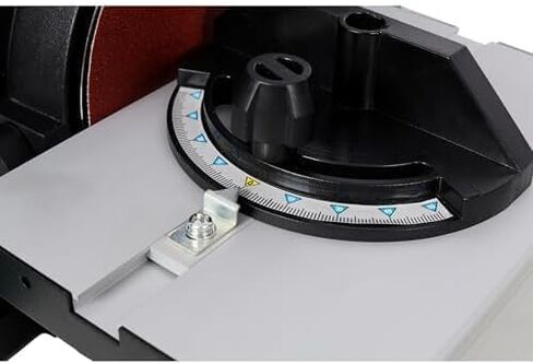 Belt and Disc Sander, 4 x 36 Inch w/0-90° Adjustable Belt and 0-45° Bevel Table,Quick-Change Sandpaper for Woodworking and Metalworking,Versatile in Kuwait