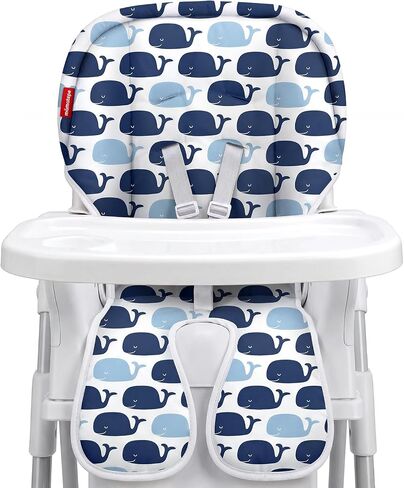 Mamatepe Baby High Chair Cover Replacement, Brown Vehicle | Waterproof High Chair Cushion Pad, Non‑Slip Seat Cover for Home & Restaurant Use in Kuwait