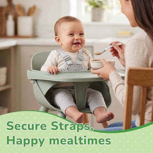 High Chair Straps Replacement Compatible with Graco High Chair | 5 Point Harness, Universal Adjustable Safety Belt, Highchair Accessories, for Most High Chairs in Kuwait