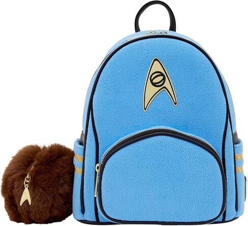 Loungefly Star Trek: Spock - Cosplay Mini Backpack - Detachable Coin Bag with Sounds and Zipper Charm - Collectible Bags in Kuwait
