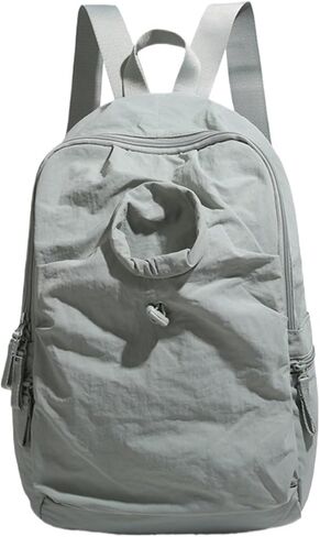 Women's Backpack Lightweight Waterproof for Travel | Nylon, 11x5.5x16.5 inches, 0.5 lbs, Multiple Pockets, Fits 32oz Bottle in Kuwait