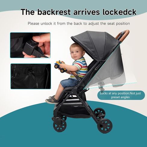 Twin Stroller for 2 Kids,30.5" Wide Side-by-Side Double Stroller with Independent Recline & 5-Point Harness, Ultra-Lightweight 25lbs,UPF 50+ Canopy, All-Terrain Wheels, Fits Doorways & Disney in Kuwait