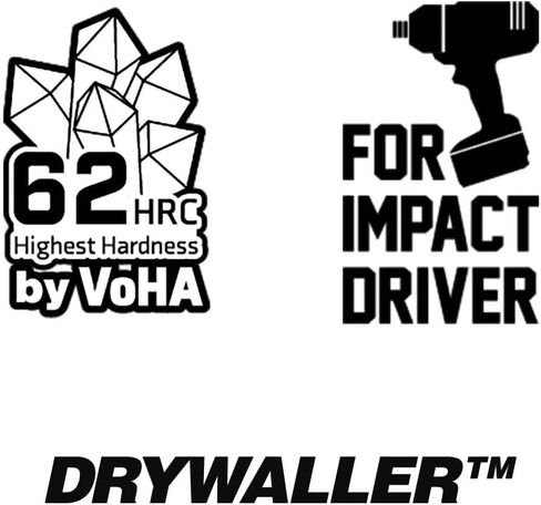 (USA Official) DRYWALLER Insert Bit +1 x 25.4mm (1") 3PC. (Card) in Kuwait