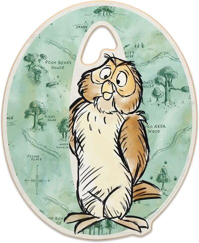 Disney Winnie the Pooh Letter M Wood Wall Decor - Adorable Pooh and Tigger Alphabet Initial for Nursery in Kuwait