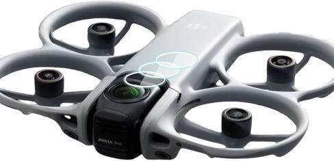 Camera Lens Protector for DJI Avata 360, High-definition Scratch Resistant Nanofilm Film,HD Clear,Bubble Free with Easy Installation Kit，3 Pack. in Kuwait