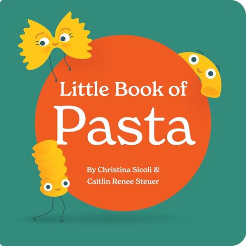 Little Book of Pasta Board Book for Babies and Toddlers about Shapes Read with Phonics and Rhymes Baby Book 0-12 Months Toddler Book Ages 1-4 (Little Books: Culinary Collection (3 books)) in Kuwait
