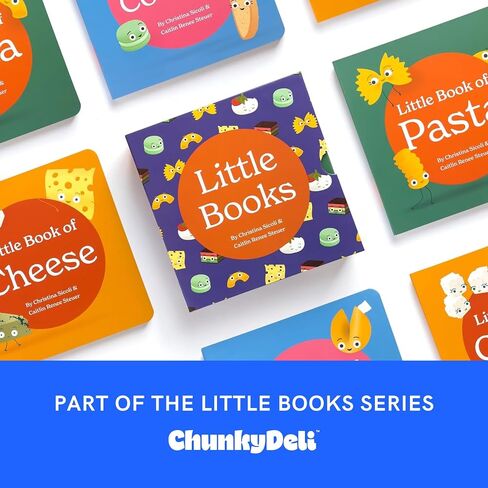 Little Book of Pasta Board Book for Babies and Toddlers about Shapes Read with Phonics and Rhymes Baby Book 0-12 Months Toddler Book Ages 1-4 (Little Books: Culinary Collection (3 books)) in Kuwait