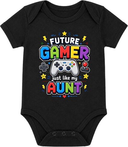 Assorted Baby Onesies For Aunts and Aunties - Newborn Gifts Assorted Colors in Kuwait