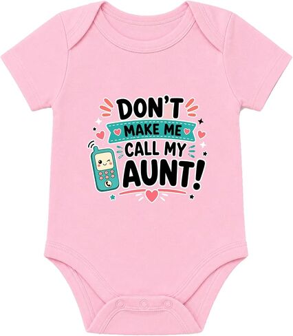 Assorted Baby Onesies For Aunts and Aunties - Newborn Gifts Assorted Colors in Kuwait