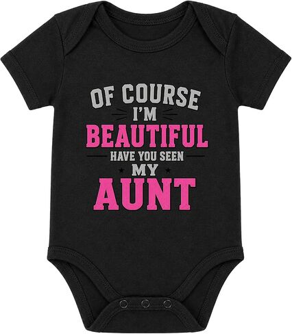 Assorted Baby Onesies For Aunts and Aunties - Newborn Gifts Assorted Colors in Kuwait