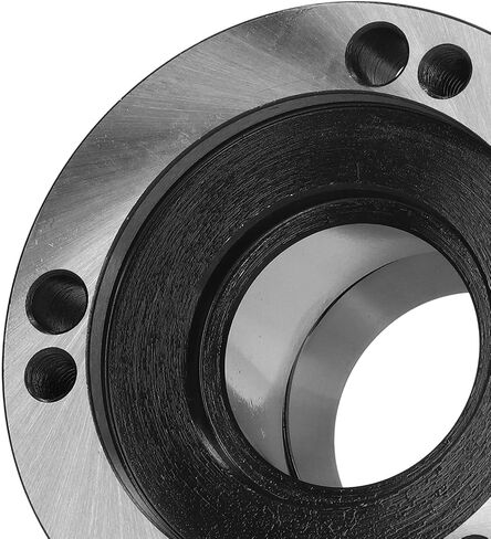 Qqmora ER50 Collet Chuck High Carbon Steel 100mm Diameter 7 Hole Flange for CNC Milling Machine and Lathe Tool in Kuwait