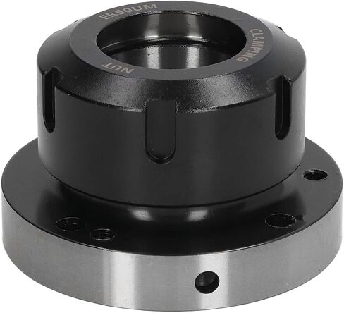 Qqmora ER50 Collet Chuck High Carbon Steel 100mm Diameter 7 Hole Flange for CNC Milling Machine and Lathe Tool in Kuwait