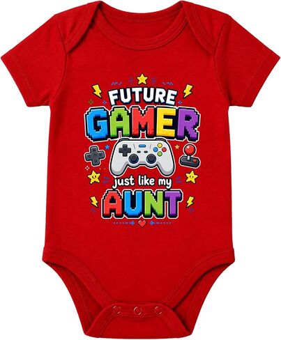 Assorted Baby Onesies For Aunts and Aunties - Newborn Gifts Assorted Colors in Kuwait