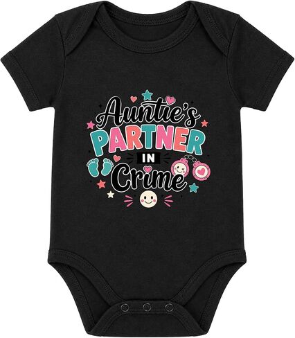 Assorted Baby Onesies For Aunts and Aunties - Newborn Gifts Assorted Colors in Kuwait
